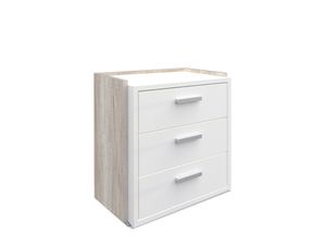 Mesa De Luz Unimob 3 Cajones