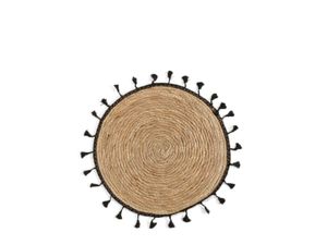 Individual de Mesa Flecos Negros Perak 38cm