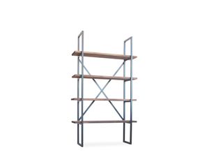 Estanteria Estilo Industrial 4 Estantes 120 cm