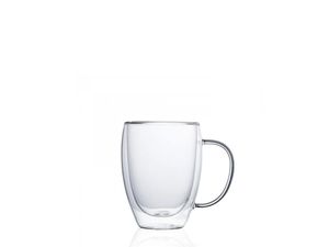 Taza Jarro Mug Doble Vidrio