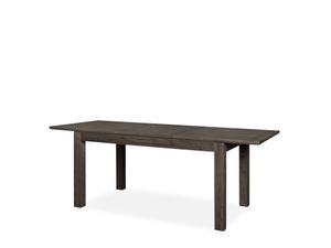 Mesa De Comedor Contemporánea Ceniza Extensible de 1.55 a 2.15 mts