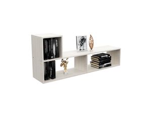 Mueble Rack Tv Led Módulo L Combinable Living