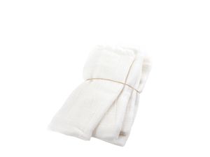 Set x 4 Servilletas  Blanco Tusor