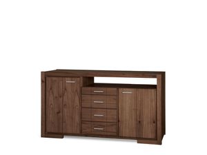 Bahiut Vajillero Contemporáneo 2 Puertas 4 Cajones 1 Estante