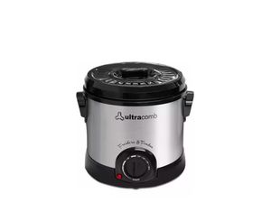 Freidora y Fondue Ultracomb Acero Inoxidable Modelo FR-8300