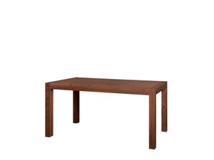 Mesa De Comedor Contemporanea Castaño 1.45 mts