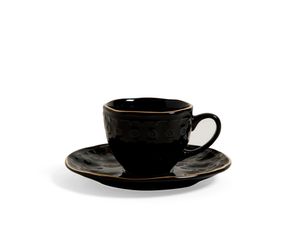 Taza y Plato Para Café Monterrey 100ml