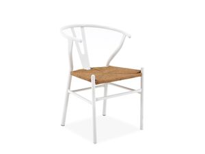 Silla Wishbone  Blanca