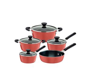 Bateria De Cocina Tramontina Glenz 5 Piezas
