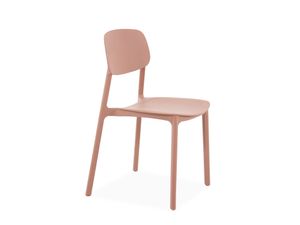 Silla Apilable Rosa Viejo