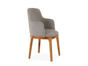 Silla con Apoya Brazos Gardenia Natural Beige