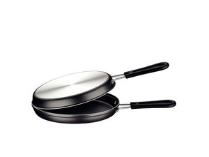 Omeletera Tramontina Panquequera Sarten Doble Loreto 24 cm