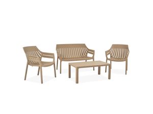 Set Living de Exterior Lotus 4 Piezas