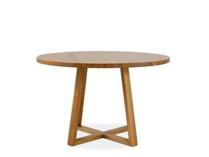 Mesa de Comedor Redonda Roble 1.20 mts