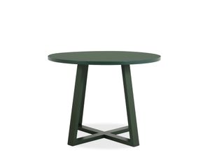 Mesa de Comedor Redonda Verde 1.20 mts
