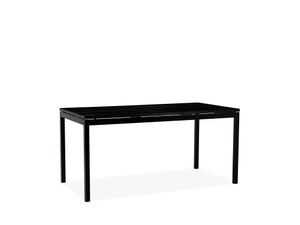 Mesa de Comedor Cubo Monocrom Negra 1.60 mts