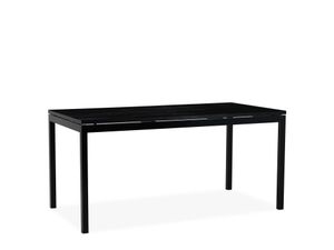Mesa de Comedor Cubo 2.20 mts Negra