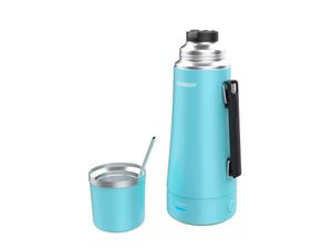 Termo Eléctrico Peabody Modelo ET1001C 1Lts Incluye Bombilla Color Celeste