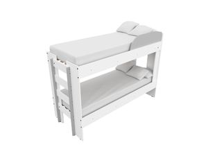 Cama Cucheta Doble Emogi Juvenil Infantil Melamina
