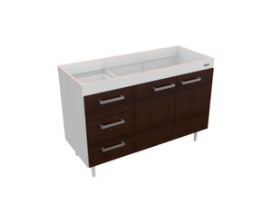 Bajo Mesada Sin Bacha Mueble Cocina Express 1,20 Mts