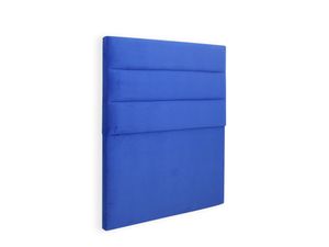 Respaldo de Cama Canelones Horizontal Tela Jaguar  1.00 mts