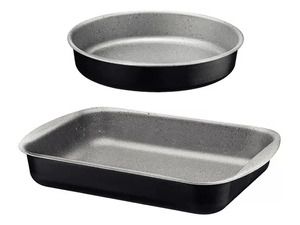 Set de Asadoras Antiadherentes Tramontina Brazil de 2 piezas