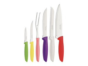 Set Juego de CuchillosTramontina Plenus Acero Inoxidable 6 Piezas