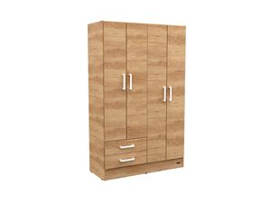 Placard Ropero Dakar 4 Puertas 2 Cajones 1.80 alto x 1.13 ancho