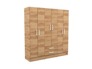 Placard Ropero Dakar 6 Puertas 2 Cajones 1.80 alto x 1.69 ancho