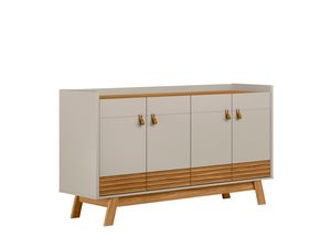 Vajillero Estilo Nórdico Blanco 160 cm